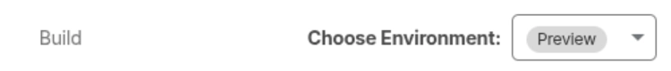 Build version toggle